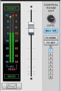 The Master Section strip