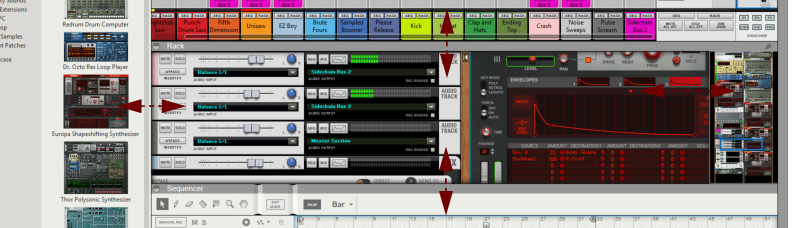 Rack device procedures